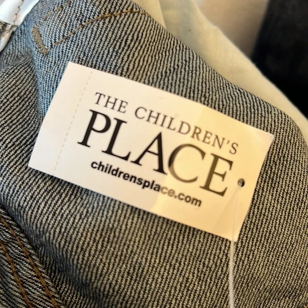 The Children's Place Bootcut Jeans Dark Wash Mid Rise 5 Pocket Classic Size 10